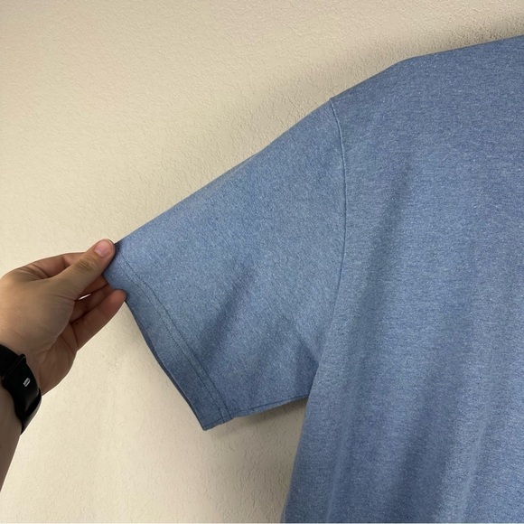 Patagonia Men’s Blue P-6 Logo Short Sleeve Responsibili-Tee Shirt Size Medium - Picture 3 of 7